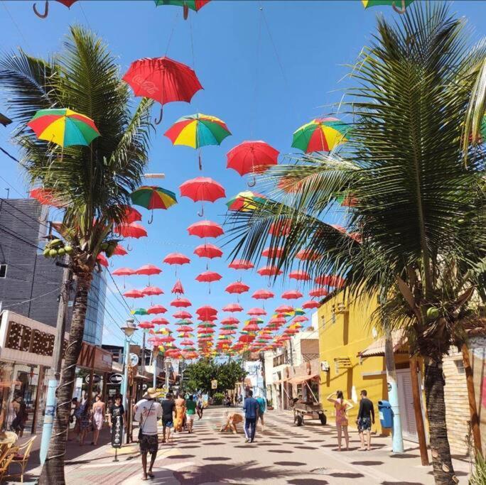 Flat Confortavel E Completo A Poucos Passos Da Praia Em Porto De Galinhas Rua Das Sombrinhas Exterior foto